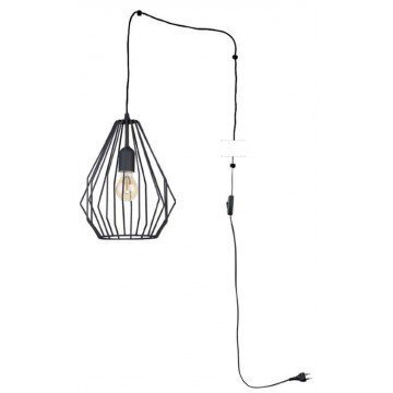 Rippvalgusti juhtmega TK Lighting Brylant Black 2287 цена и информация | Rippvalgustid | hansapost.ee