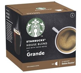 Starbucks Nescafé Dolce Gusto Grande House Blend, 12 kaps. hind ja info | Kohv ja kakao | hansapost.ee