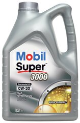 Õli Super 3000 Formula VC 0W-30 Sünteetiline Mootoritele 5 l MOBIL 0W30 F-VC цена и информация | Моторные масла | hansapost.ee