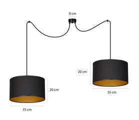 Emibig подвесной светильник Roto 2 цена и информация | Люстры | hansapost.ee