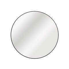 Зеркало Inspire Circle, черное цена и информация | Зеркала | hansapost.ee