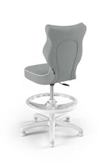 Детское кресло Entelo Petit White JS03 с опорой для ног, серое цена и информация | Офисные кресла | hansapost.ee