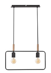 Candellux подвесной светильник Black 2 цена и информация | Потолочный светильник, 38 x 38 x 24 см | hansapost.ee