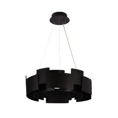 Milagro подвесной светильник Torino Black Led цена и информация | Потолочный светильник, 38 x 38 x 24 см | hansapost.ee