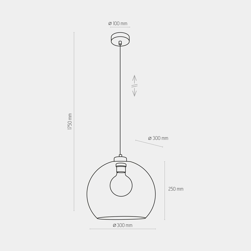 TK Lighting rippvalgusti Cubus 2064 hind ja info | Rippvalgustid | hansapost.ee