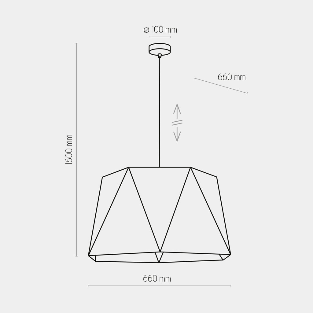 TK Lighting rippvalgusti Ivo 3129 цена и информация | Rippvalgustid | hansapost.ee