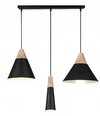 Rippvalgusti Scandi Set CP, Black