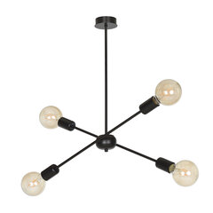 Emibig подвесной светильник Proton 4 Black цена и информация | Потолочный светильник, 38 x 38 x 24 см | hansapost.ee