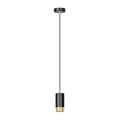 Emibig lamp Fumiko 1 Black Gold price and information | Rippvalgustid | hansapost.ee