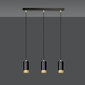 Emibig lamp Fumiko 3 Black Gold цена и информация | Rippvalgustid | hansapost.ee