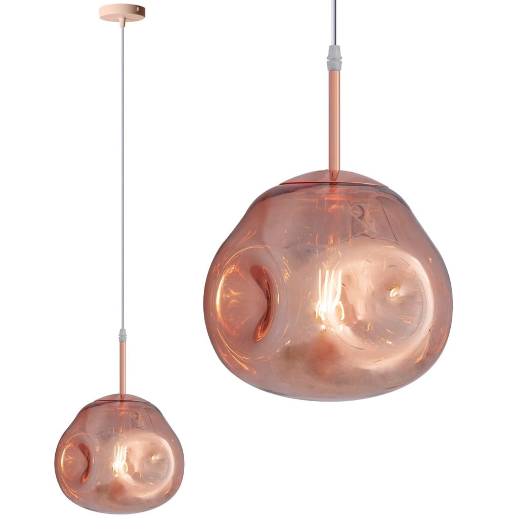 Rippvalgusti Lava Ball, rose gold hind ja info | Rippvalgustid | hansapost.ee