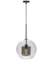 Rippvalgusti Aura, 20 cm, Black цена и информация | Потолочный светильник, 38 x 38 x 24 см | hansapost.ee