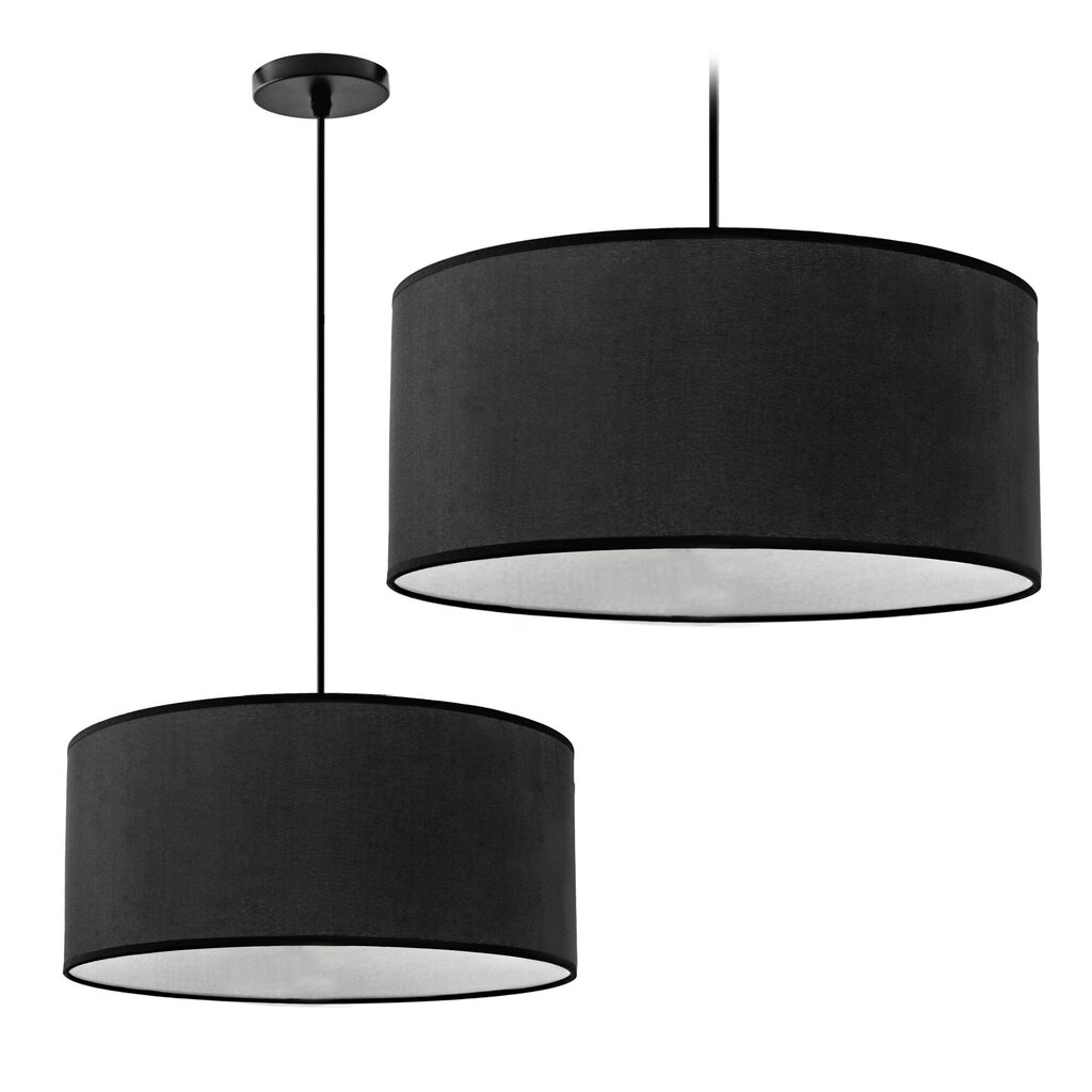 Rippvalgusti Classic Black/White, 40 cm цена и информация | Rippvalgustid | hansapost.ee