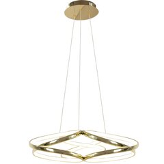 Rippvalgusti Flat LED koos puldiga, Gold цена и информация | Люстры | hansapost.ee