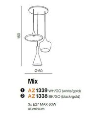 Azzardo светильник Mix AZ1339 цена и информация | Люстры | hansapost.ee