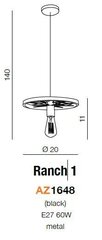 Azzardo подвесной светильник AZ1648 Ranch 1 цена и информация | Люстры | hansapost.ee