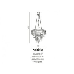 Azzardo подвесной светильник Kalabria AZ2108 цена и информация | Люстры | hansapost.ee