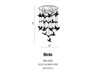 Azzardo подвесной светильник Birds AZ2449 цена и информация | Люстры | hansapost.ee