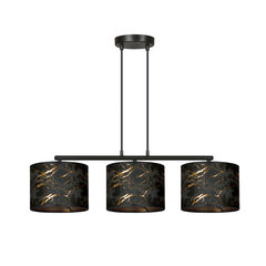 Emibig подвесной светильник Broddi 3 BL Marbel Black цена и информация | Люстры | hansapost.ee