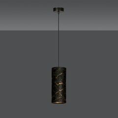Emibig подвесной светильник Karli 1 BL Marbel Black цена и информация | Люстры | hansapost.ee
