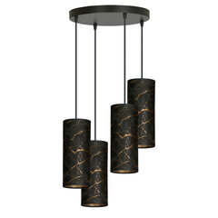Emibig подвесной светильник Karli 4 BL Premium Marbel Black цена и информация | Потолочный светильник, 38 x 38 x 24 см | hansapost.ee