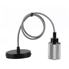 Candellux valgusti alus koos juhtme ja pesaga pirnile E27 RL-LPP060C hind ja info | Rippvalgustid | hansapost.ee