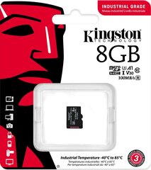 microSDHC mälukaart 8GB Kingston SDCIT2/8GB + adapter hind ja info | Kingston Mobiiltelefonid, fotokaamerad, nutiseadmed | hansapost.ee
