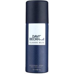 Дезодорант-спрей David Beckham Classic Blue для мужчин, 150 мл цена и информация | Парфюмированная косметика для мужчин | hansapost.ee