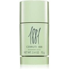 <p>Nino Cerruti Cerruti 1881 Pour Homme дезодорант для мужчин, 75 мл.</p>
 цена и информация | Парфюмированная косметика для мужчин | hansapost.ee