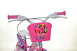 Laste jalgratas Bimbo Bike 12" Girl Butterfly, roosa цена и информация | Jalgrattad | hansapost.ee