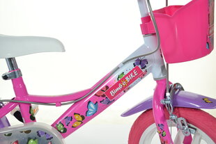 Laste jalgratas Bimbo Bike 12" Girl Butterfly, roosa hind ja info | Bimbo bike Sport, puhkus, matkamine | hansapost.ee