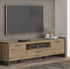 TV kapp Forte Flash 2D1S, pruun/hall hind ja info | Televiisori alused | hansapost.ee