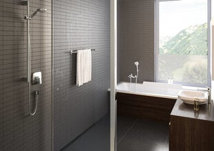 Seinalüliti dušile Hansgrohe Fixfit E, 27454000 hind ja info | Dušiotsikud, dušivoolikud ja tarvikud | hansapost.ee