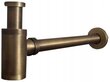 Mexen sifoon, „Klik-klak“ valamu põhjaklapp koos ülevooluga, Old bronze hind ja info | Sifoonid ja põhjaklapid | hansapost.ee