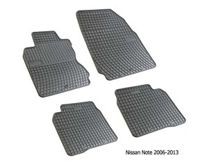 Резиновые коврики Nissan Note 2006-> цена и информация | Модельные резиновые коврики | hansapost.ee
