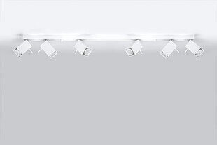 Sollux светильник Merida 6L, white цена и информация | Потолочные светильники | hansapost.ee