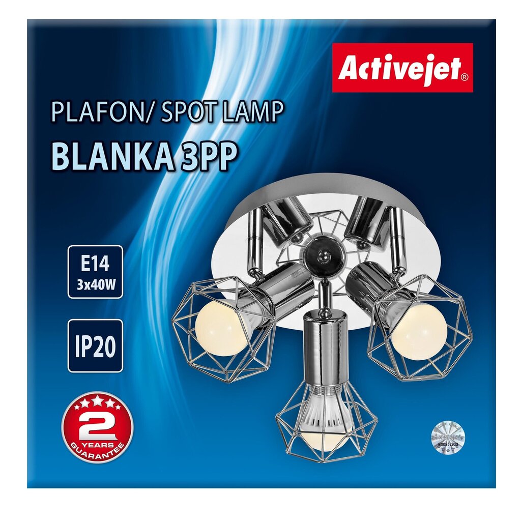 Laelamp Activejet AJE-Blanka 3PP hind ja info | Laelambid | hansapost.ee