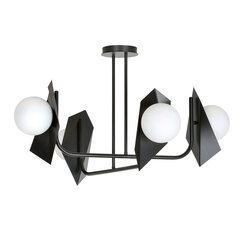 Emibig подвесной светильник Thord 4 Black цена и информация | Потолочный светильник, 38 x 38 x 24 см | hansapost.ee