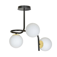 Emibig laevalgusti Ragnar 3 Black/Gold price and information | Pendant lights | hansapost.ee