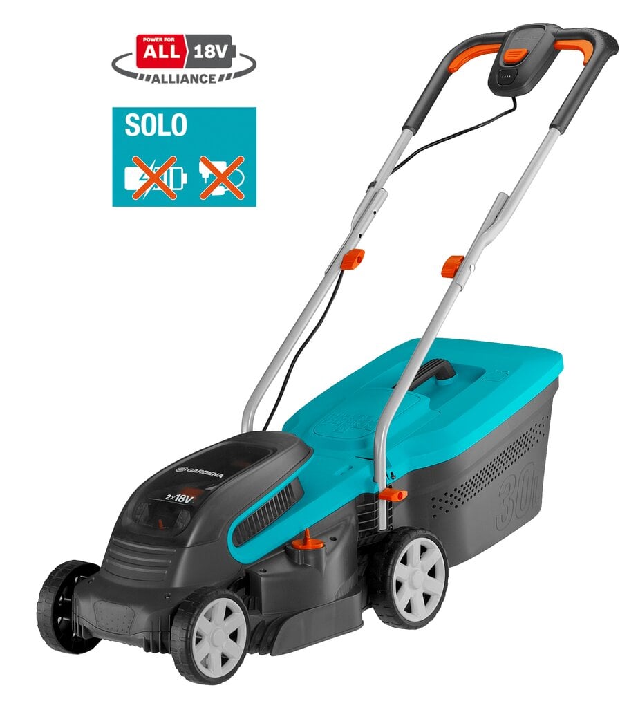 Juhtmeta muruniiduk Gardena PowerMax 32/36V P4A цена и информация | Muruniidukid | hansapost.ee