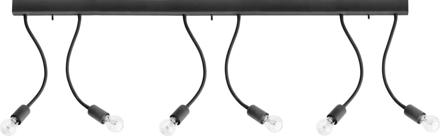 Nowodvorski Lighting laevalgusti Flex Black VI 9765 цена и информация | Laelambid | hansapost.ee