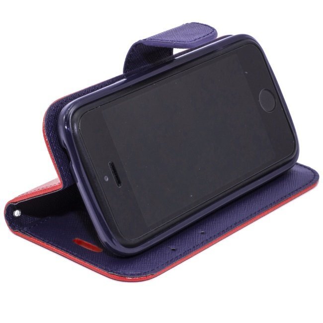 Telone Fancy Diary Bookstand Case Sony D6603 Xperia Z3 Red/Blue hind ja info | Telefonide kaitsekaaned ja -ümbrised | hansapost.ee