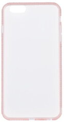 Beeyo Diamond Frame Samsung Galaxy S6 roosa (GSM024220) hind ja info | Telefonide kaitsekaaned ja -ümbrised | hansapost.ee