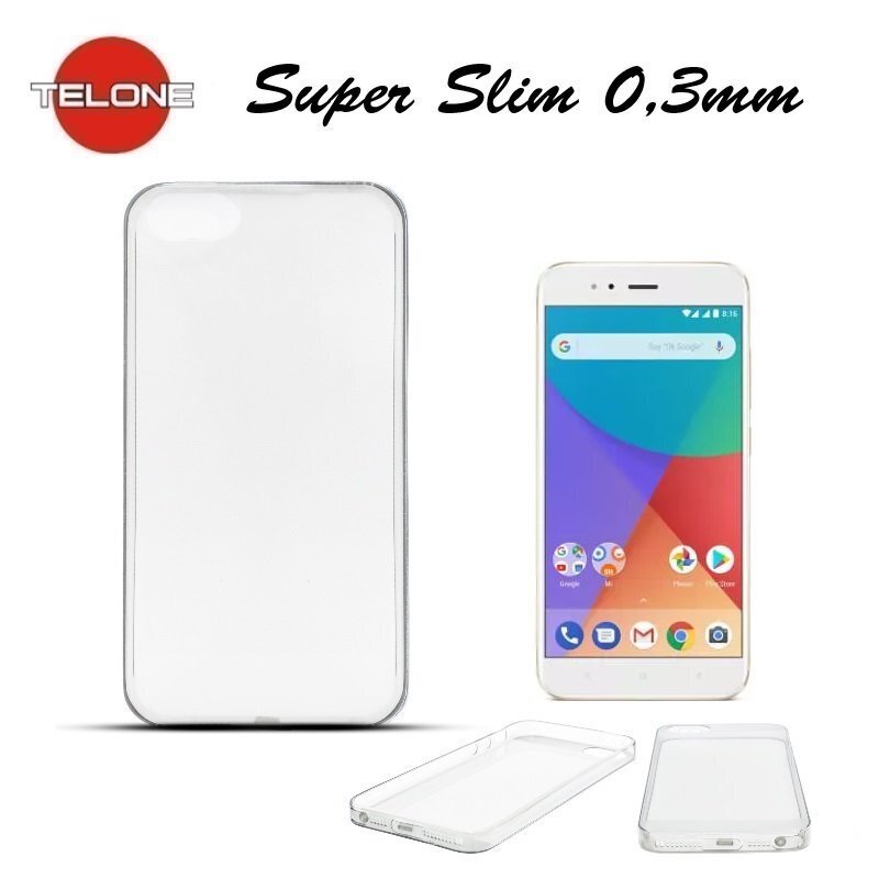 Telone telefoniümbris Xiaomi Mi A1 / 5X TL-BSUS-XIMIA1/5X-TR jaoks цена и информация | Telefonide kaitsekaaned ja -ümbrised | hansapost.ee