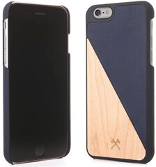 Защитный чехол Woodcessories eco231 для Apple iPhone 6/6S, древесный-темно-синий цена и информация | Чехлы для телефонов | hansapost.ee