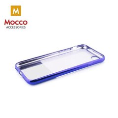 Mocco ElectroPlate Half Silicone Case for Samsung A320 Galaxy A3 (2017) Blue цена и информация | Чехлы для телефонов | hansapost.ee