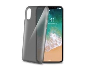 Apple iPhone X/Xs cover GELSKIN by Celly Black hind ja info | Celly Mobiiltelefonid ja lisatarvikud | hansapost.ee