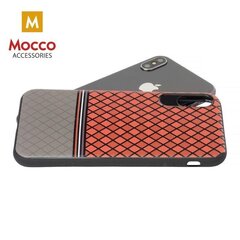 Kaitseümbris Mocco Trendy Grid And Stripes Silicone Back Case Samsung G955 Galaxy S8 Plus Red (Pattern 2) hind ja info | Telefonide kaitsekaaned ja -ümbrised | hansapost.ee