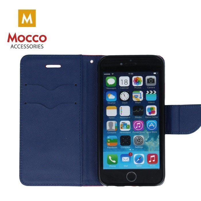 Mocco Fancy Book Case For Xiaomi Pocophone F1 Sarkans - Blue hind ja info | Telefonide kaitsekaaned ja -ümbrised | hansapost.ee