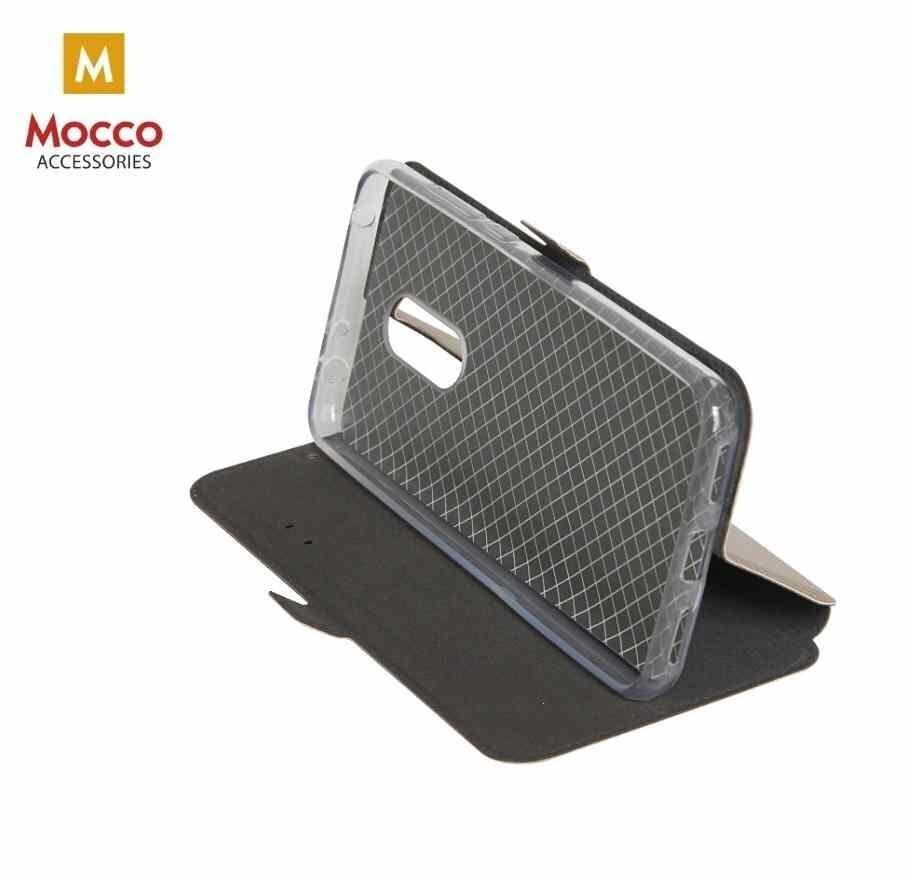 Mocco Shine Book Case For Xiaomi Pocophone F1 Gold hind ja info | Telefonide kaitsekaaned ja -ümbrised | hansapost.ee